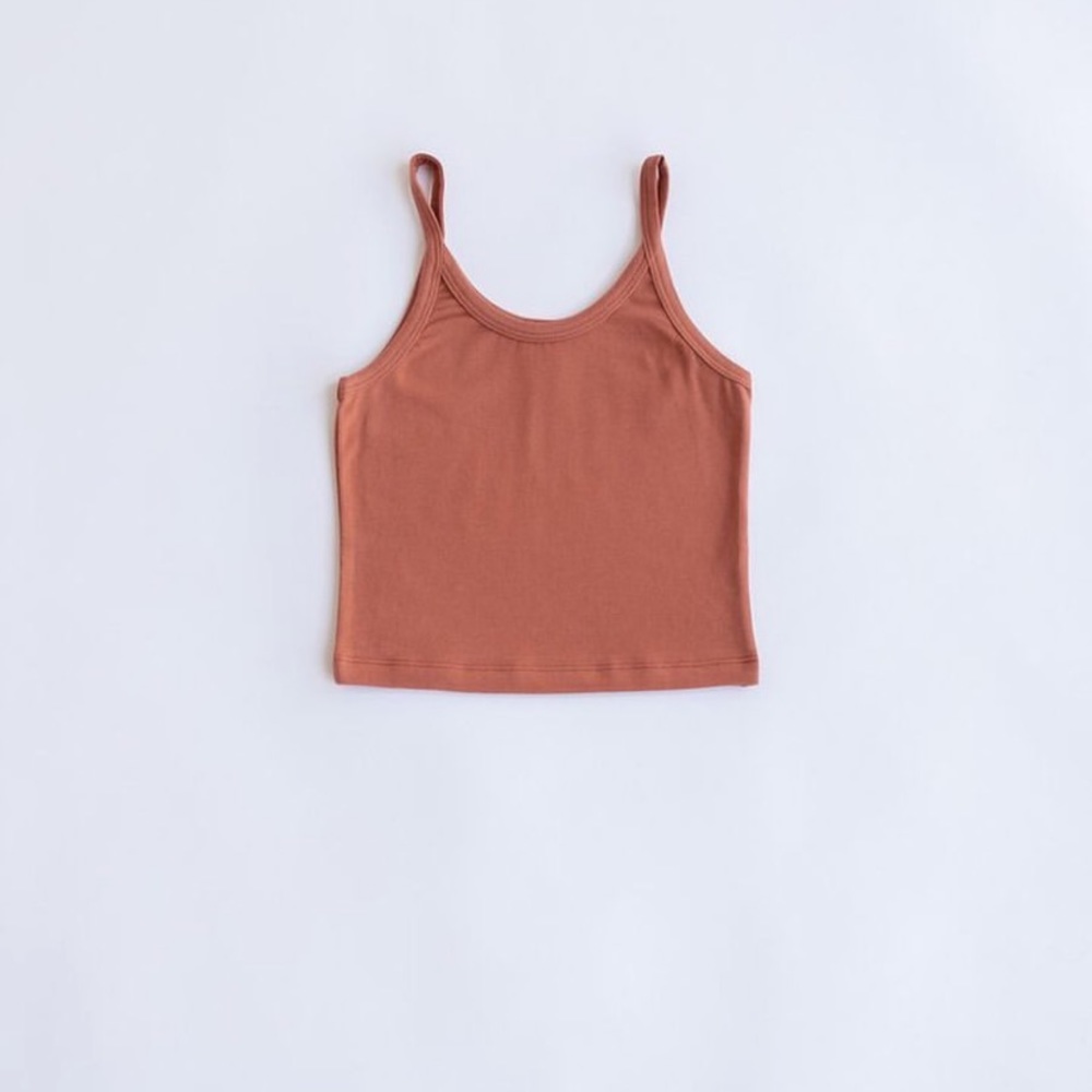 ISO: XS Cropped Tank in Terra